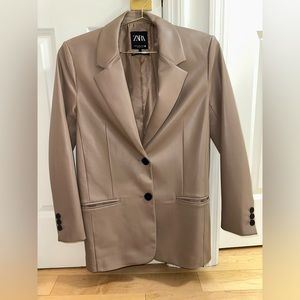 COPY - Zara Leather Blazer​